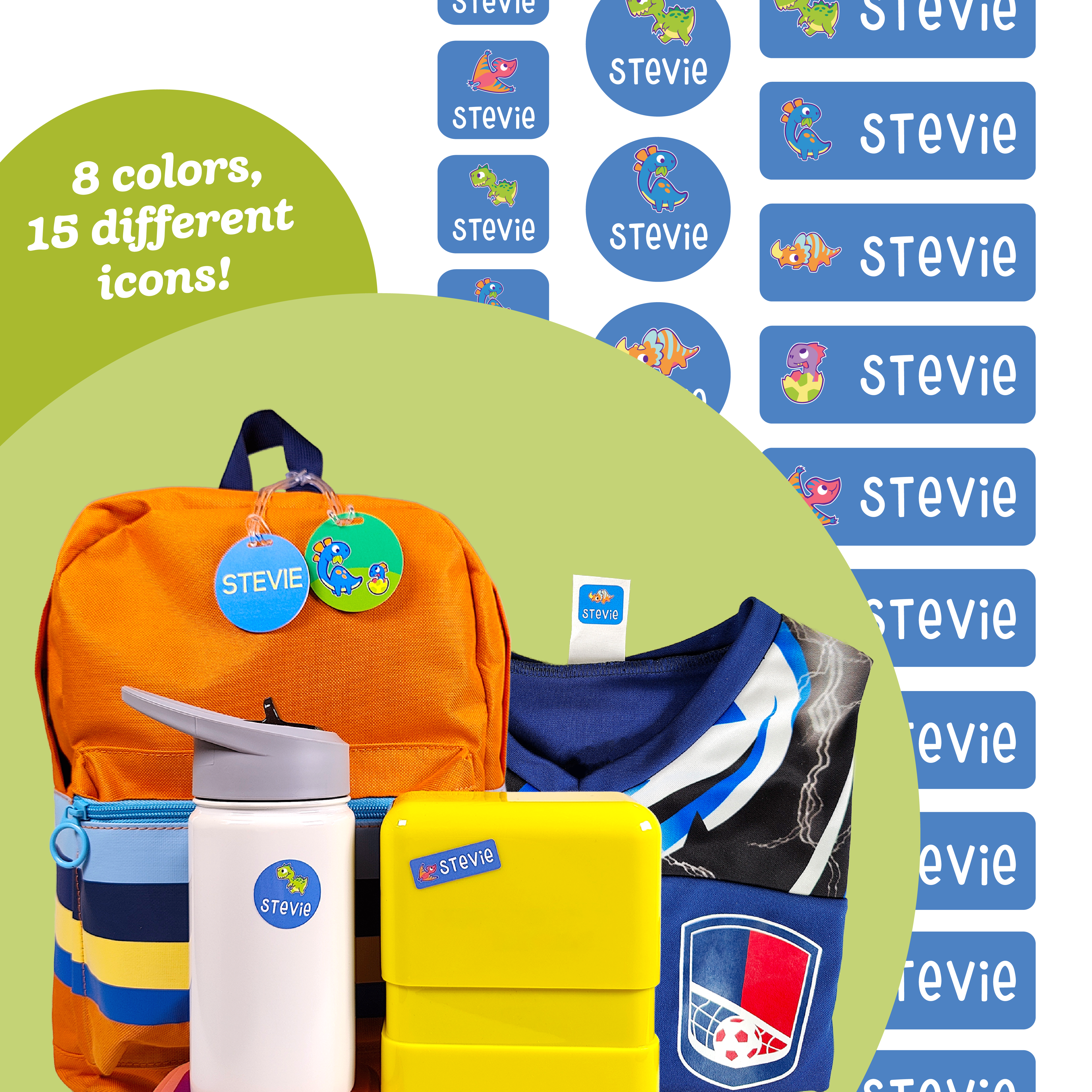 Big Bundle Daycare Labels Combo Pack | InchBug Labels