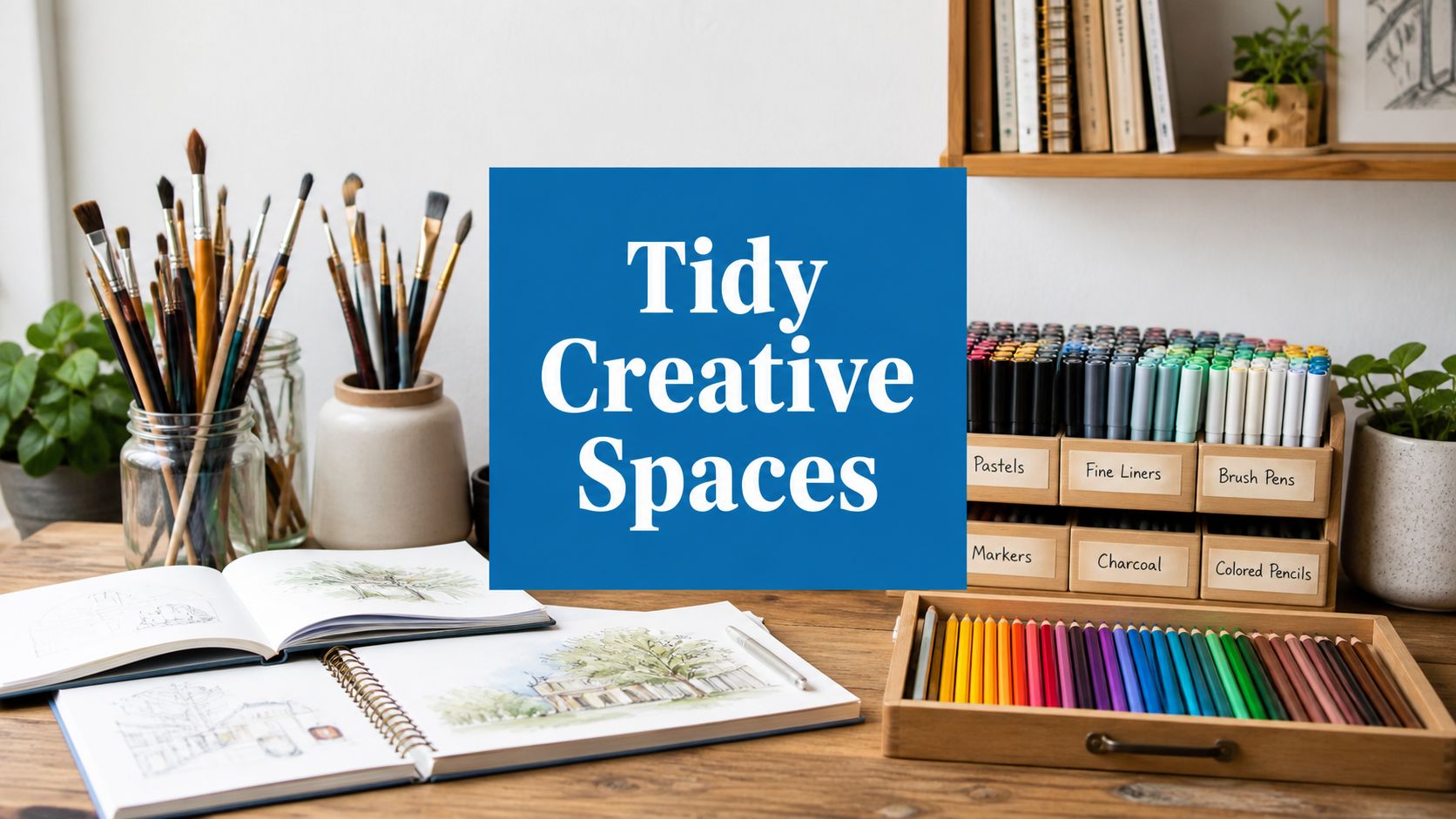 Art Supply Organization Guide for Tidy Creative Spaces