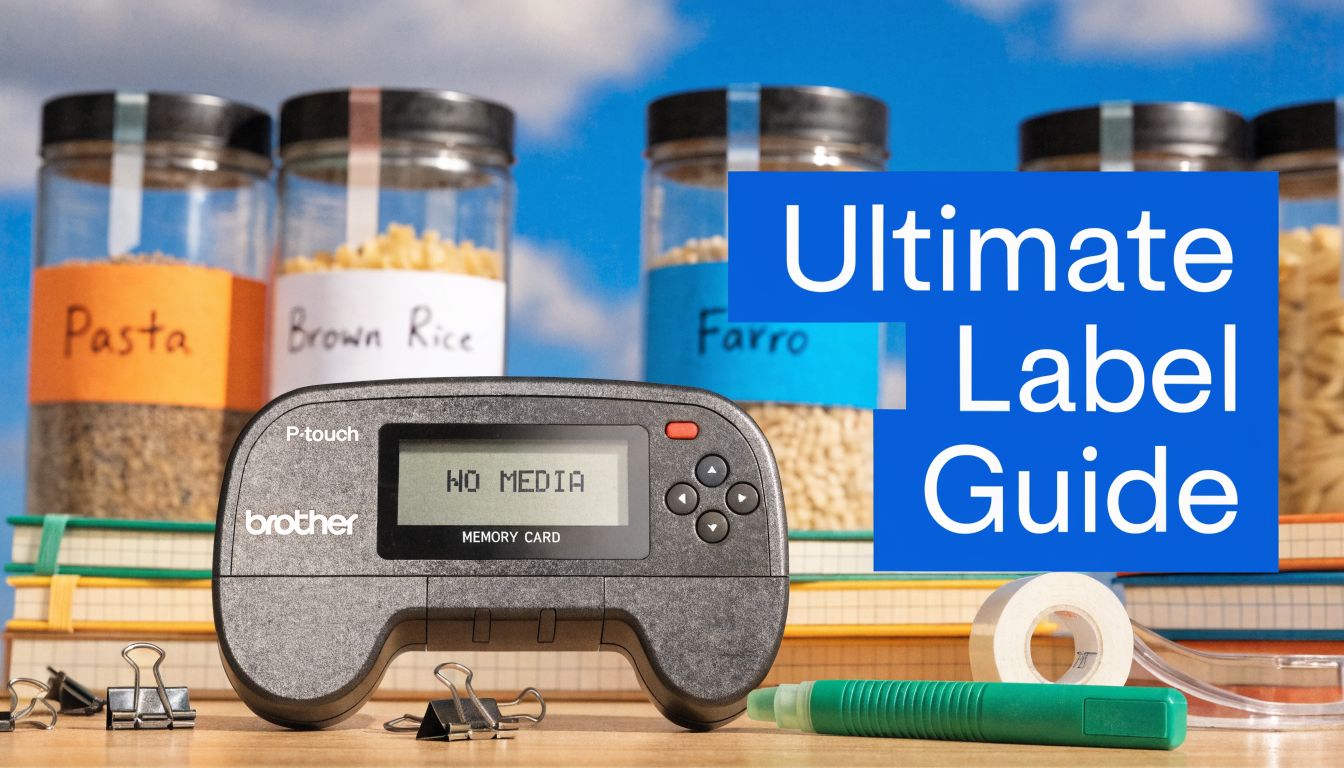 Brother P Touch Label Tape The Ultimate Parent's Guide