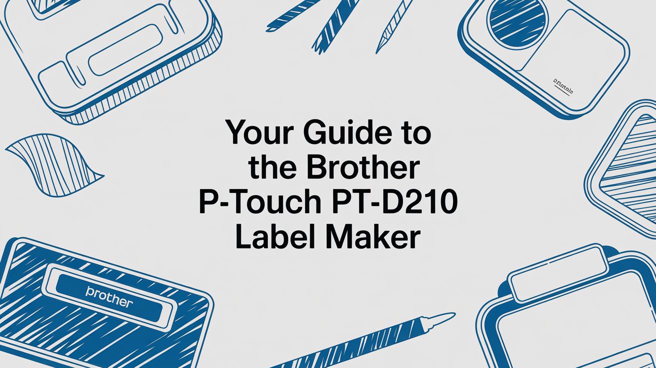 Your Guide to the Brother P-Touch PT-D210 Label Maker