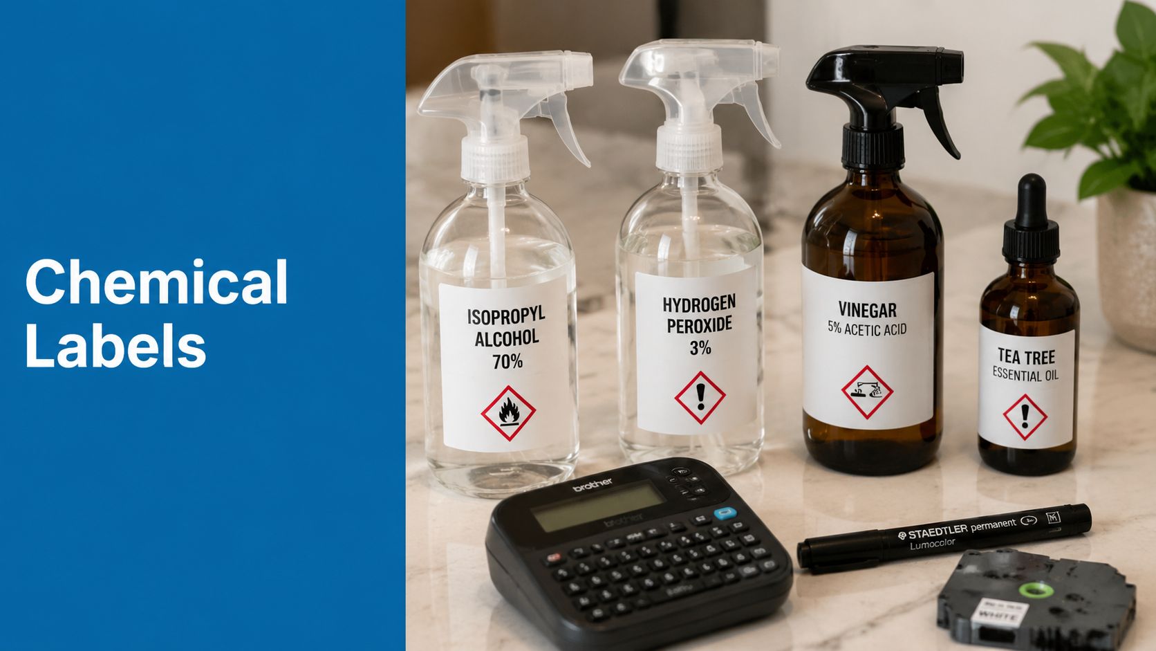 Chemical Labels for Bottles: Safety Guide for Home & Daycare