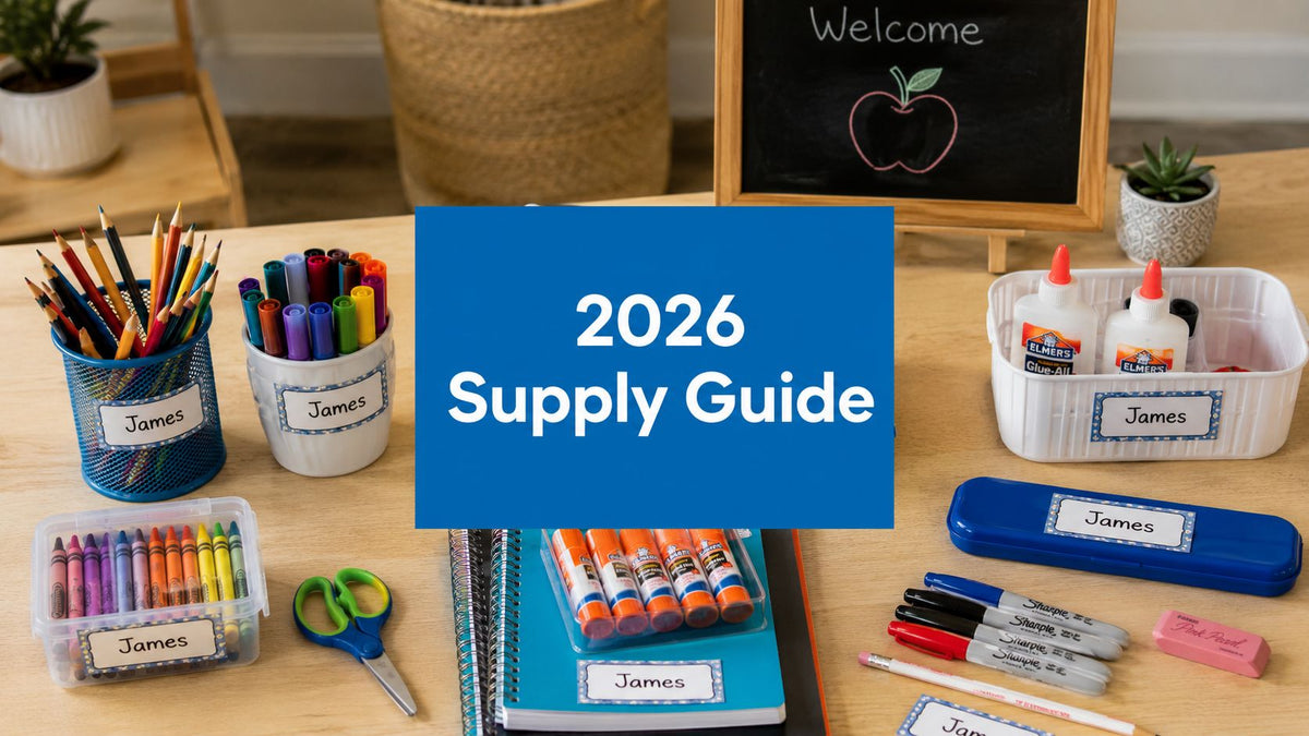Your 2026 Classroom Supply Lists Master Guide