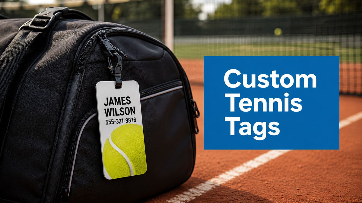 Custom Tennis Bag Tags: A Parent-Friendly Buying Guide