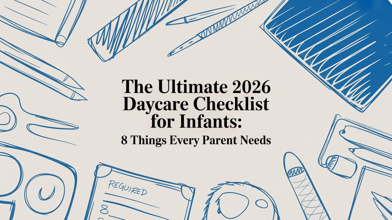 The Ultimate 2026 Daycare Checklist for Infants: 8 Things Every Parent Needs