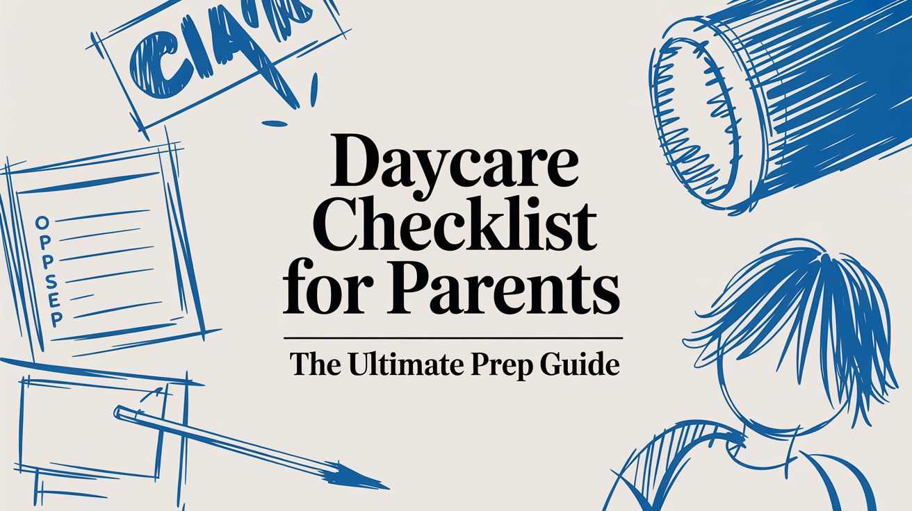 Daycare Checklist for Parents: The Ultimate Prep Guide