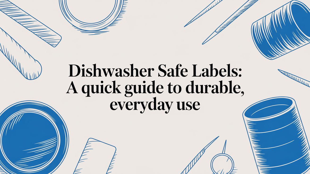 Dishwasher Safe Labels: A Quick Guide to Durable, Everyday Use