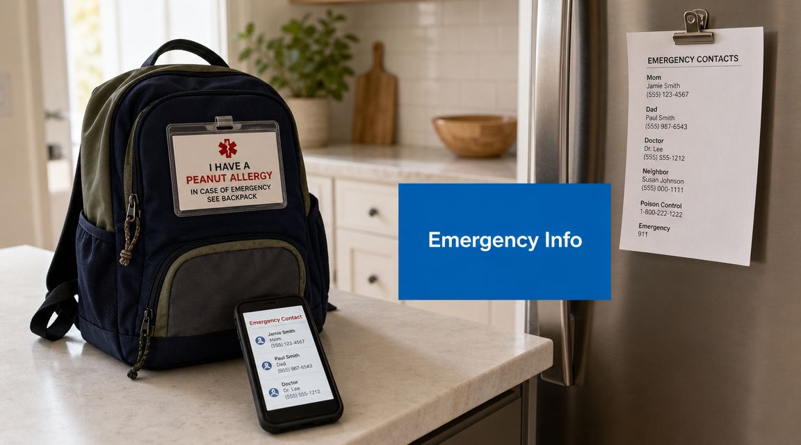 Child's Emergency Contact Information Guide 2026