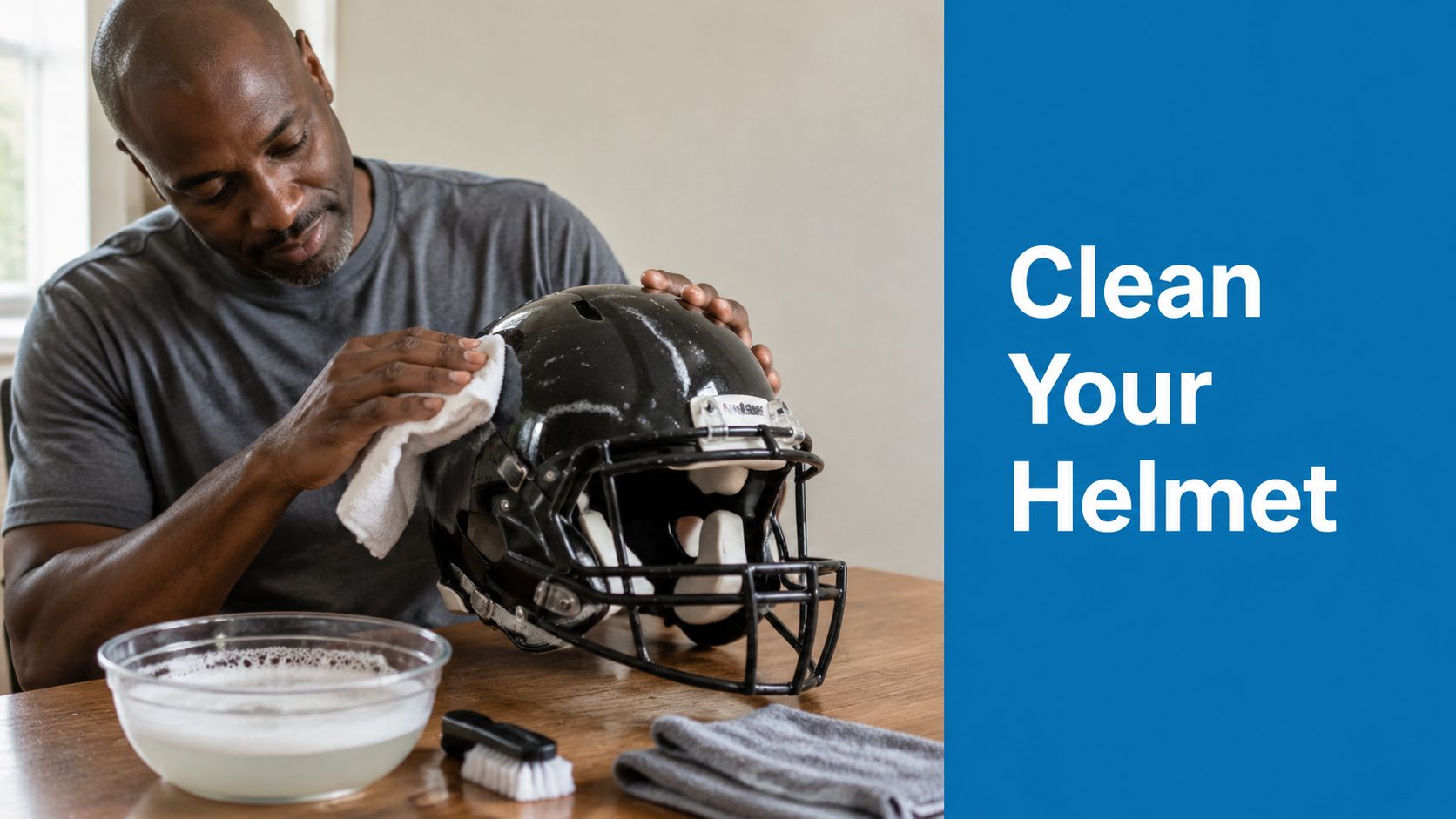 How to Clean a Football Helmet: A Parent's Guide