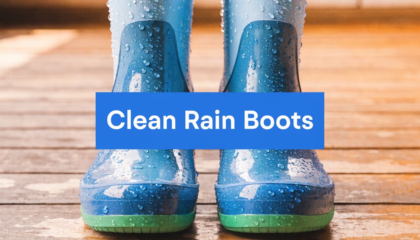 How to Clean Rubber Rain Boots & Keep Them Like New