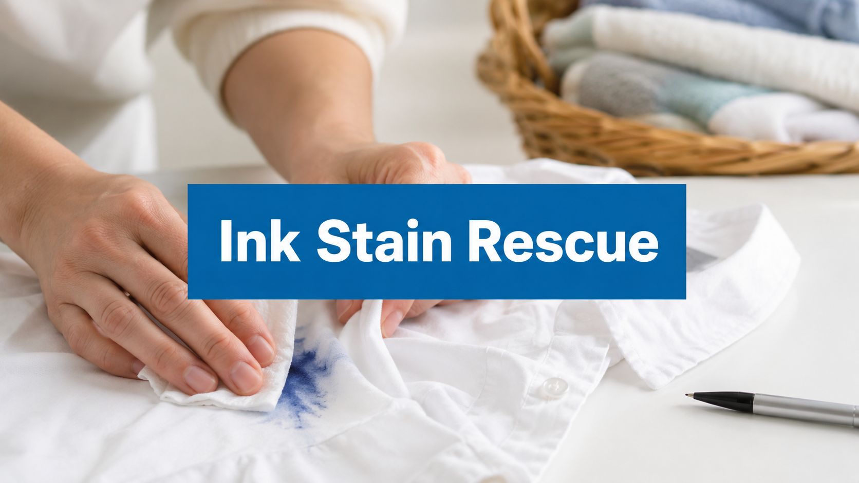 How to Get Pen Stains Out: A Parent’s Ultimate Guide