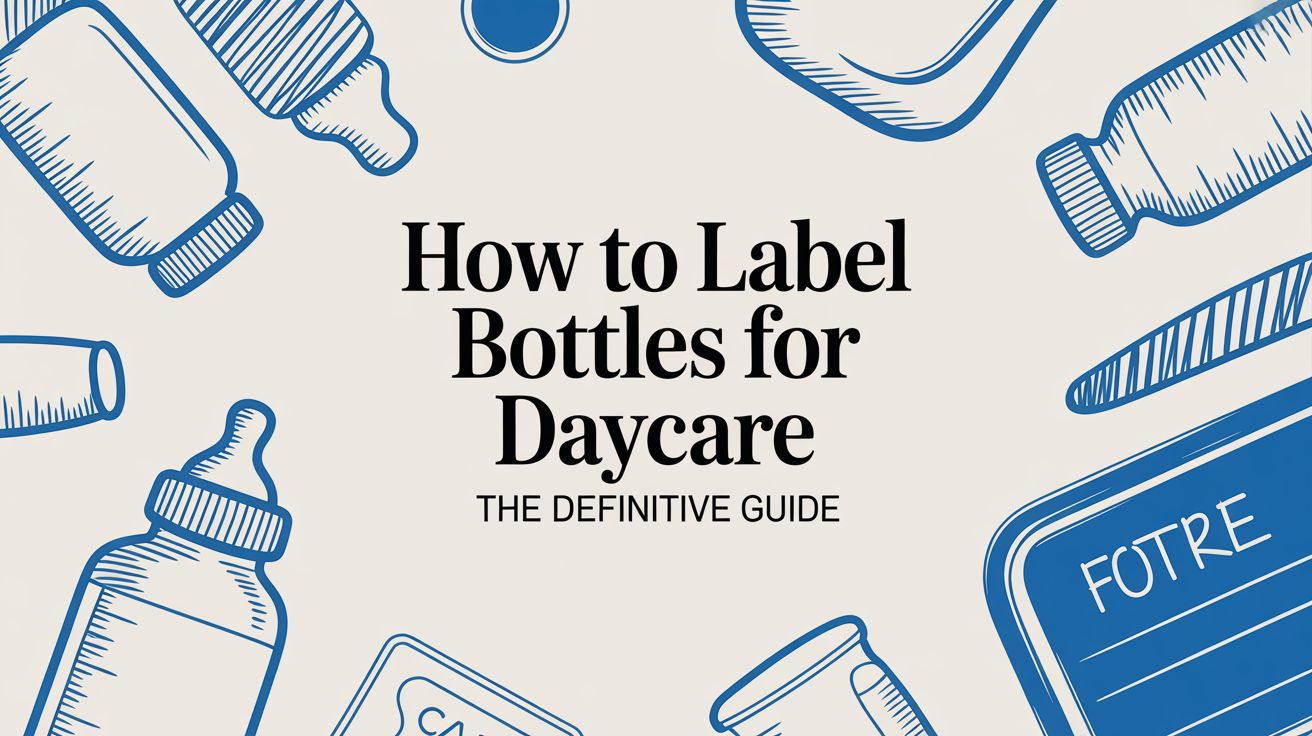 How to Label Bottles for Daycare The Definitive Guide