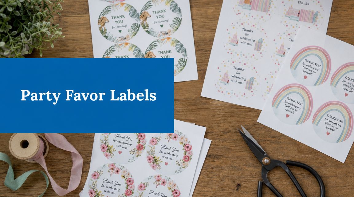 Party Labels Favors: A Parent's How-To Guide