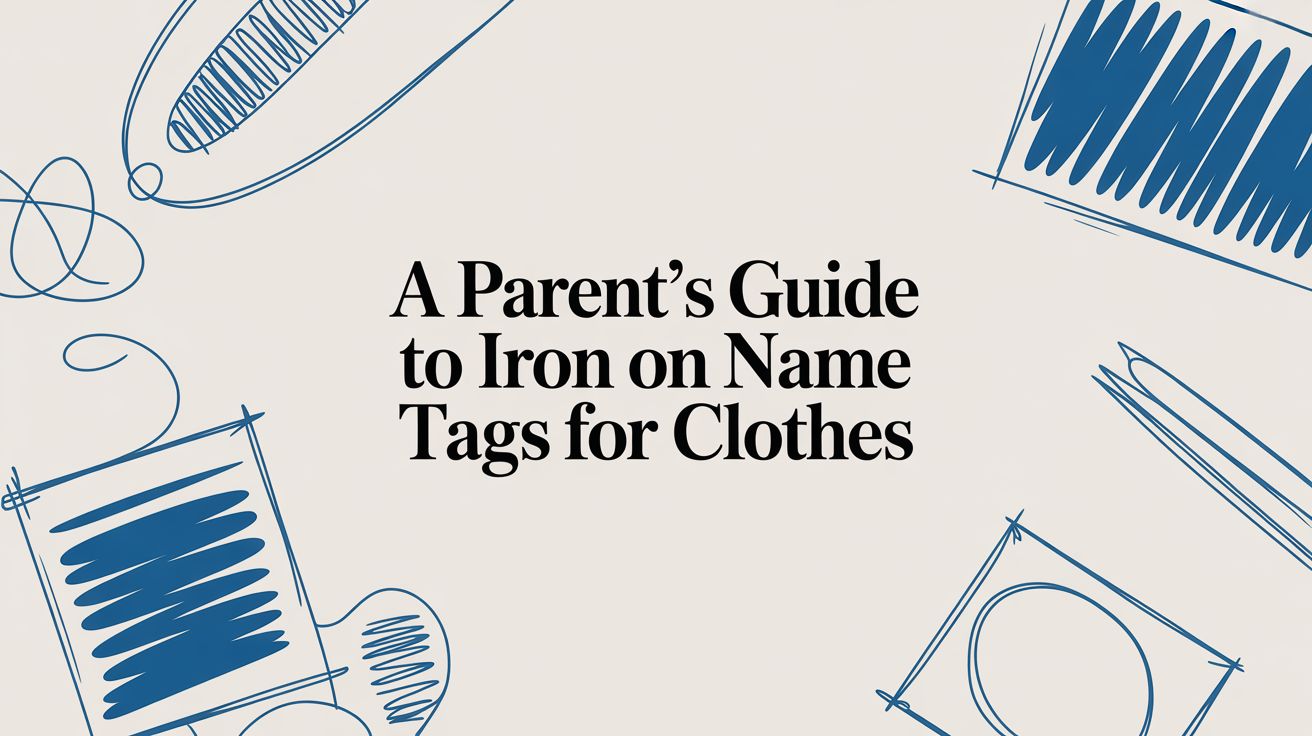 A Parent's Guide to Iron On Name Tags for Clothes