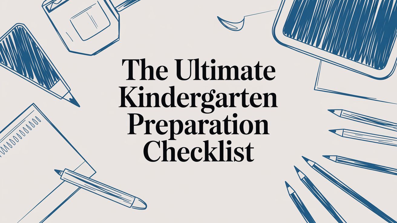 The Ultimate Kindergarten Preparation Checklist