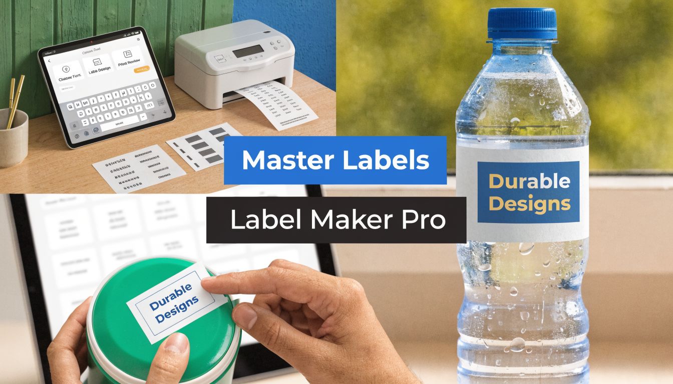 Master Your Label Maker App for Durable Designs
