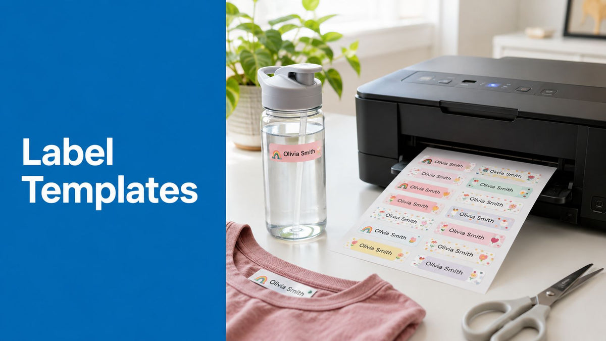 Label Templates for Printing That Actually Work at Home