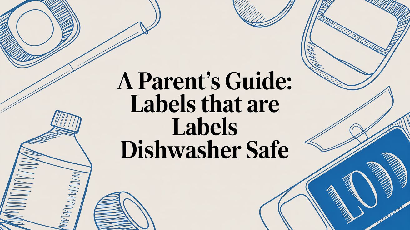 A Parent's Guide: Labels That Are labels dishwasher safe