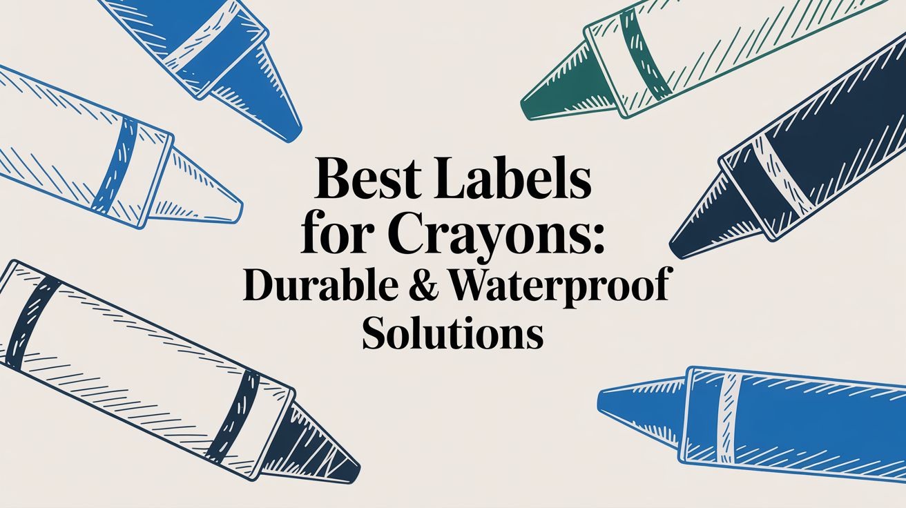 Best Labels for Crayons: Durable & Waterproof Solutions