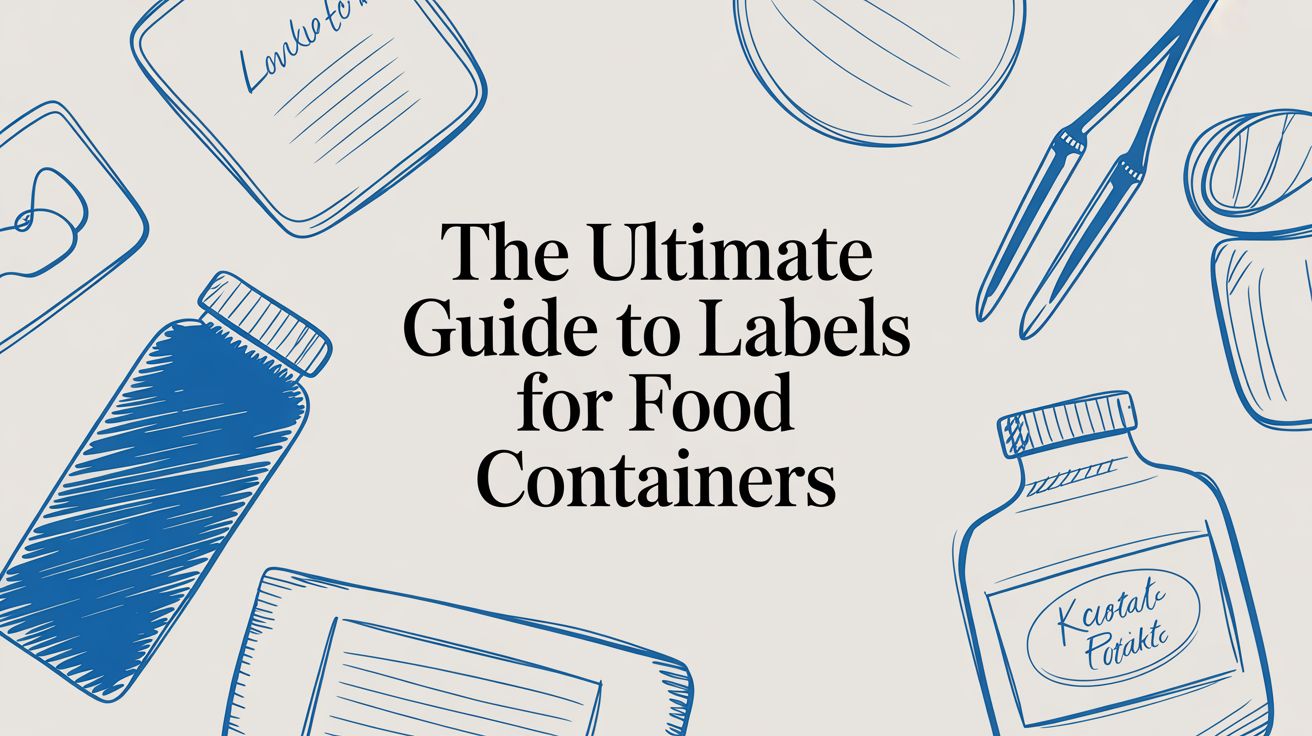 The Ultimate Guide to Labels for Food Containers