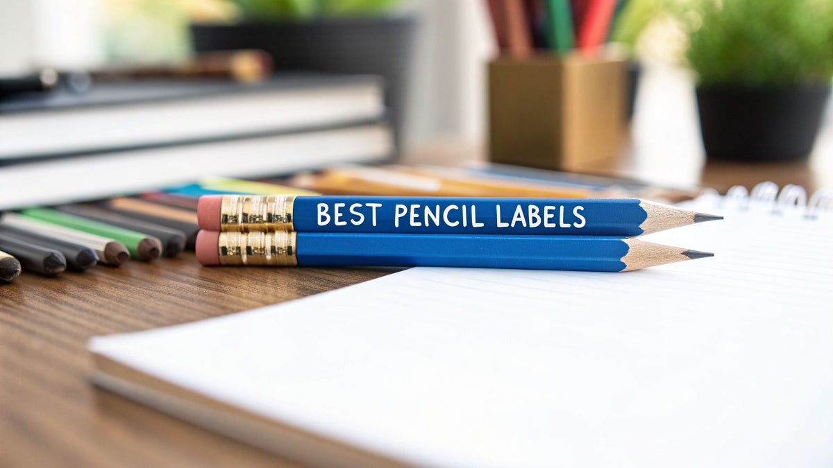 Your Guide to the Best Labels for Pencils