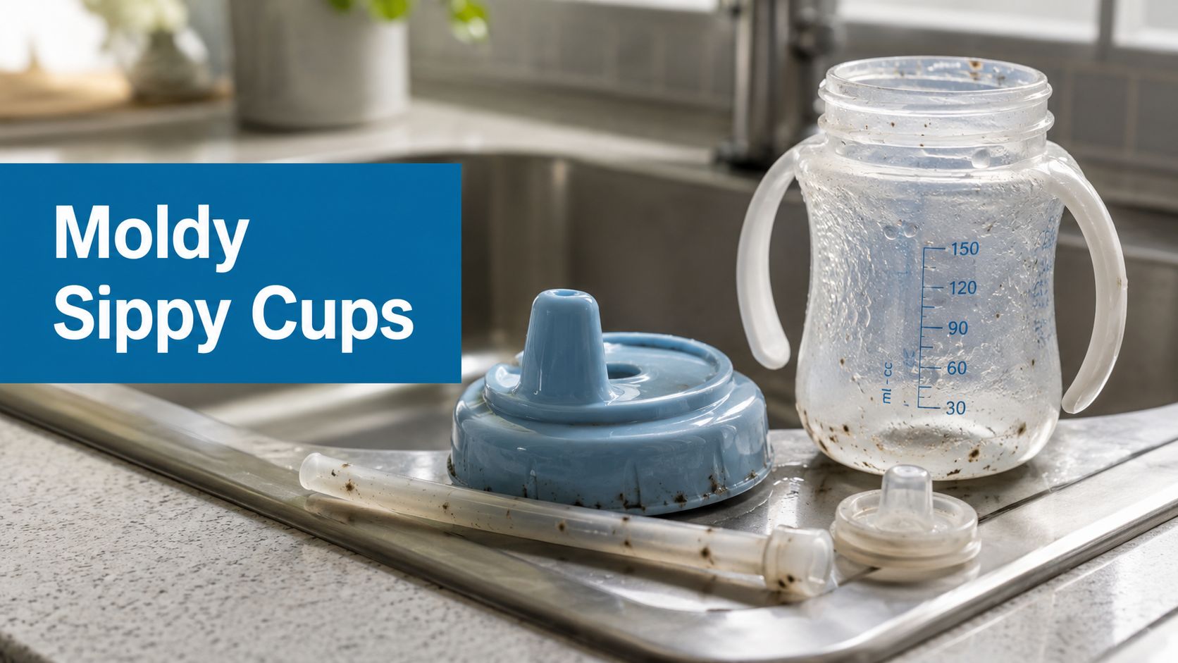 Moldy Sippy Cups: Clean, Sanitize & Prevent