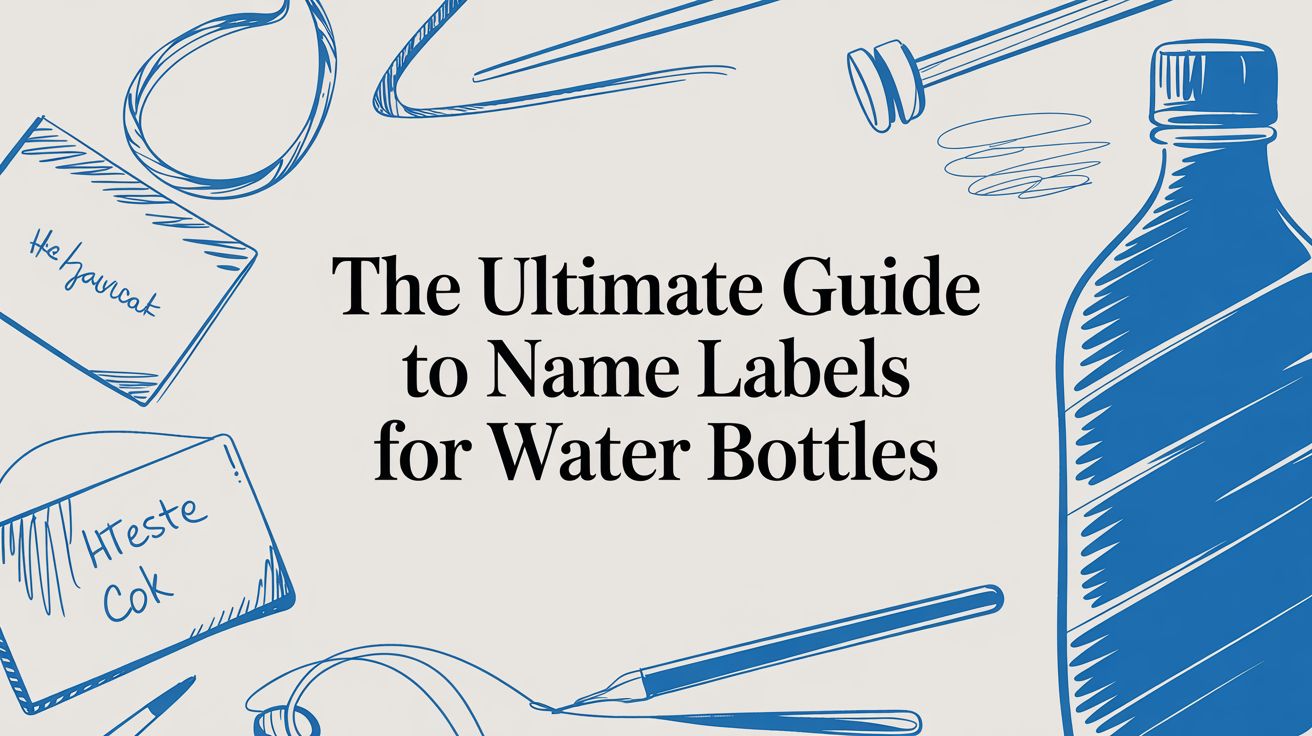 The Ultimate Guide to Name Labels for Water Bottles