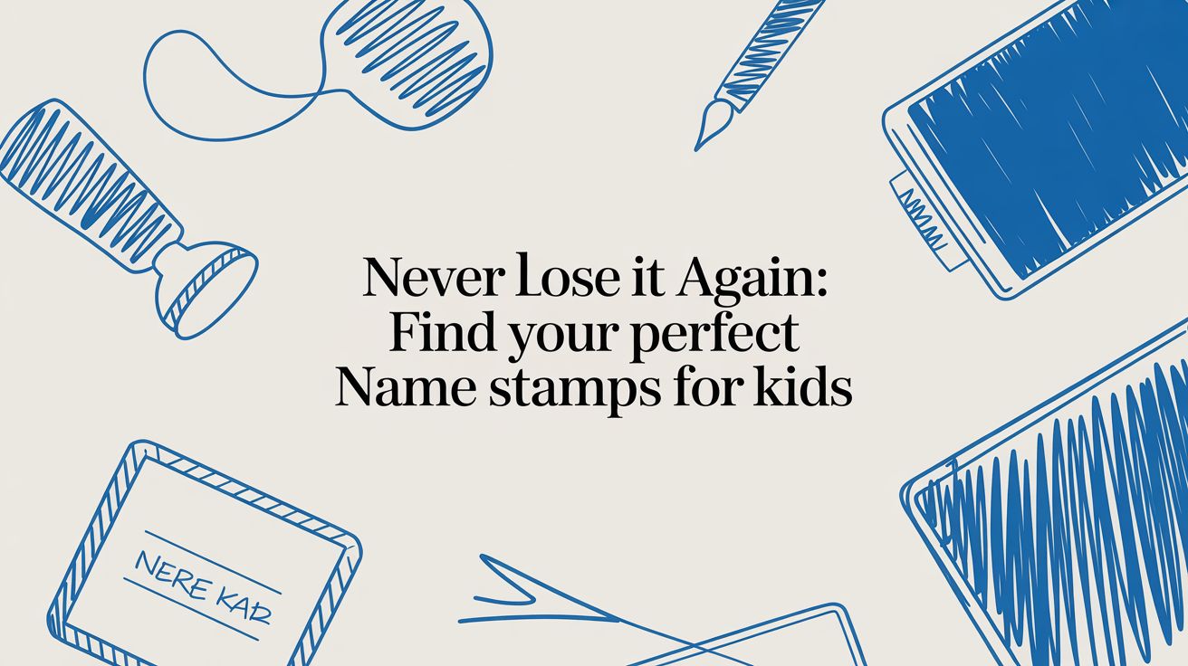 Never Lose It Again: Find Your Perfect Name Stamps for Kids