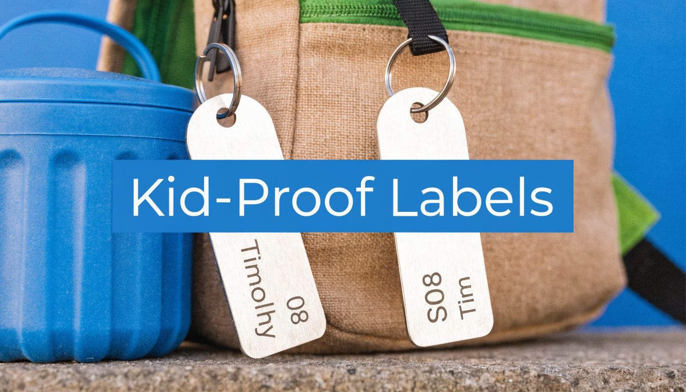 Personalized Metal Tags: The Ultimate Kid-Proof Labels