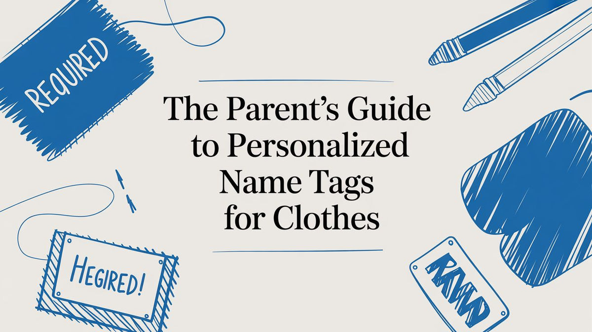 The Parent's Guide to Personalized Name Tags for Clothes – InchBug
