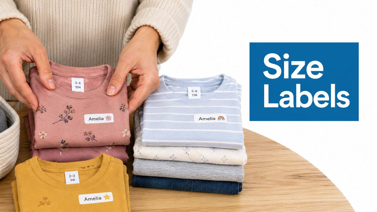 Size Labels for Garments: A Complete Family Guide