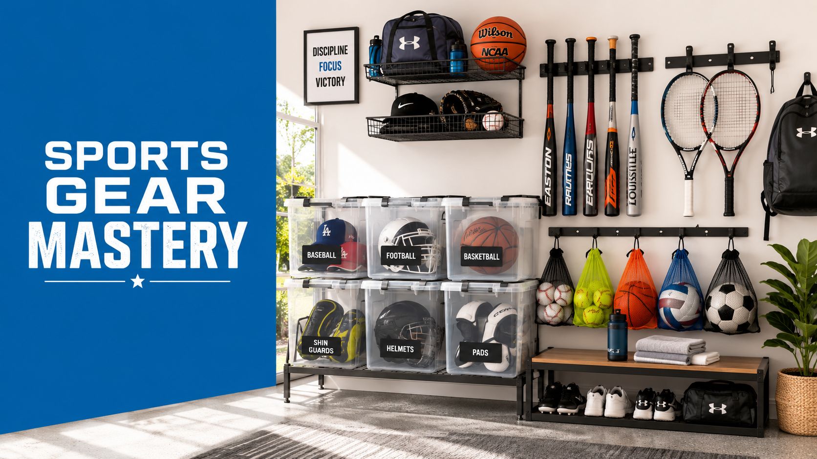 Mastering Sports Equipment Organization