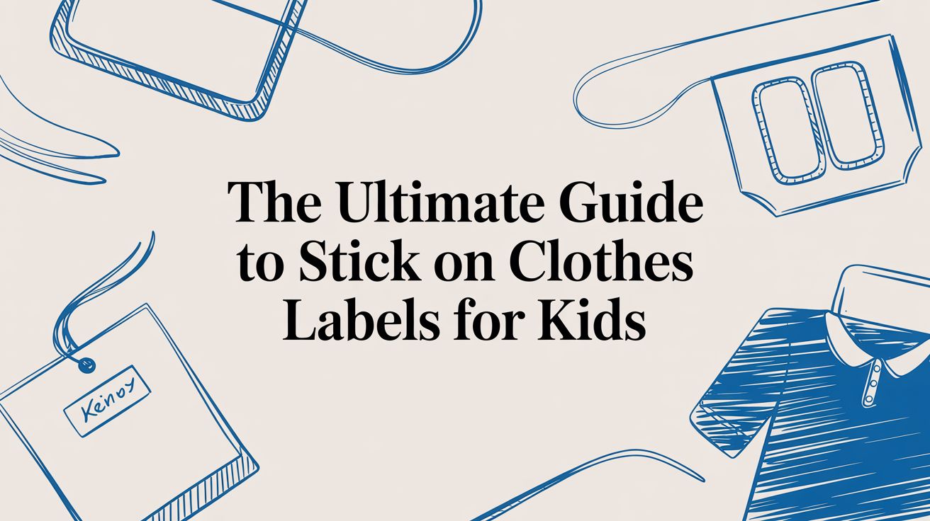 The Ultimate Guide to Stick On Clothes Labels for Kids