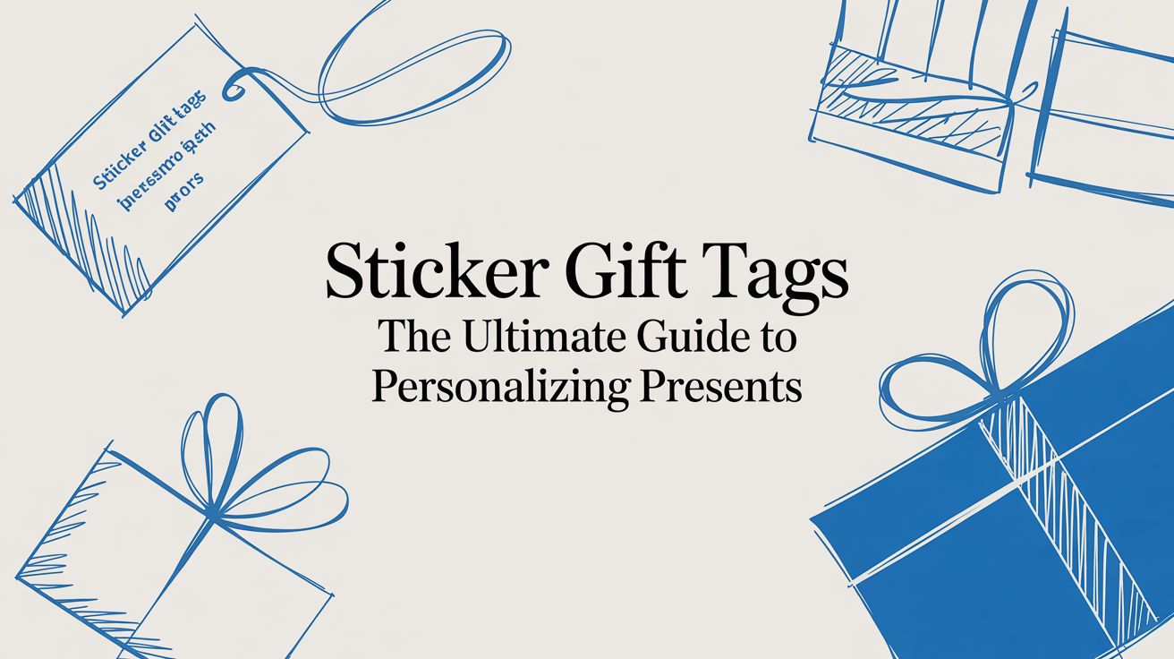 Sticker Gift Tags The Ultimate Guide to Personalizing Presents