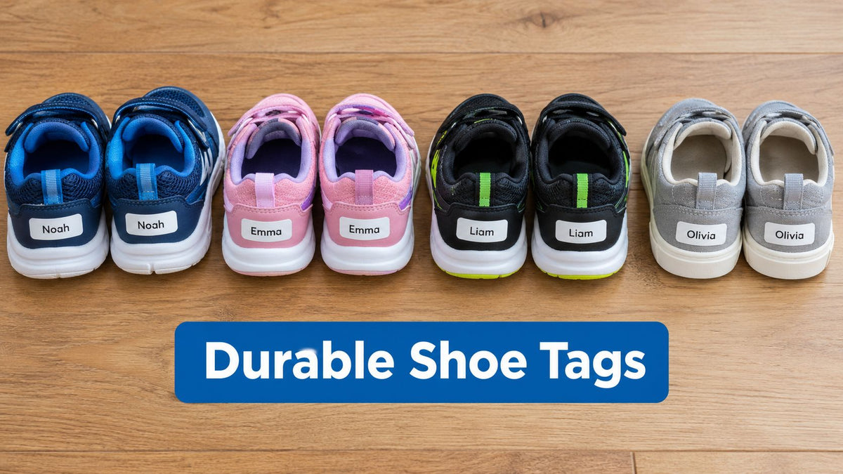 Tags for Shoes: Durable Kids Shoe Labels