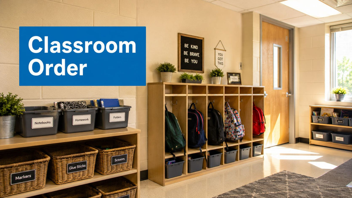 7 Teacher Classroom Organization Systems That Work