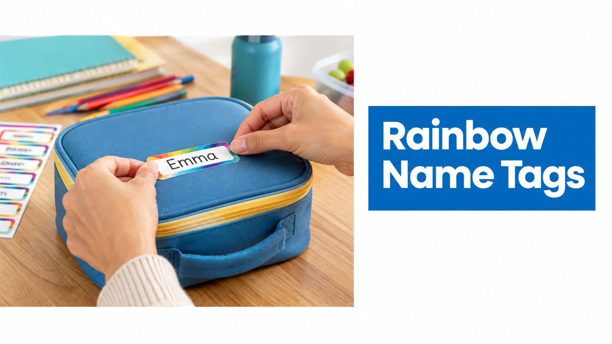 Teddy's Rainbow Name Tags: A Parent's Practical Guide
