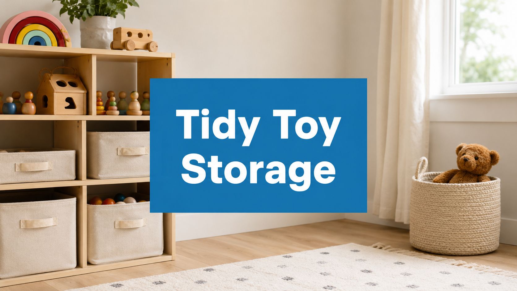 Best Toy Storage Solutions for a Tidy Home