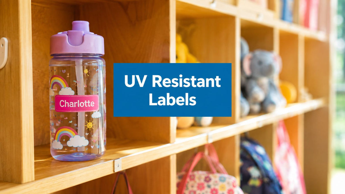 UV Resistant Labels That Survive Daycare Chaos