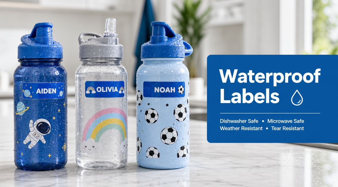 Water Bottle Labels Waterproof: Guide to Durability