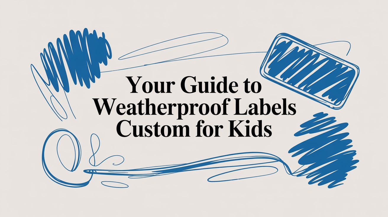 Your Guide to Weatherproof Labels Custom for Kids