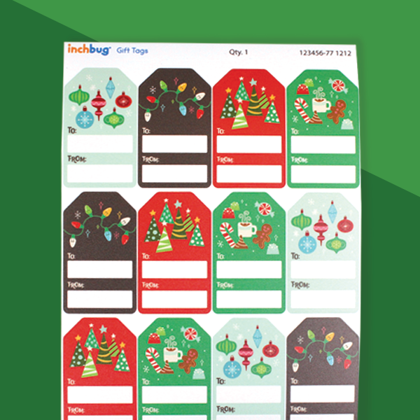Non-Personalized Holiday Gift Tags