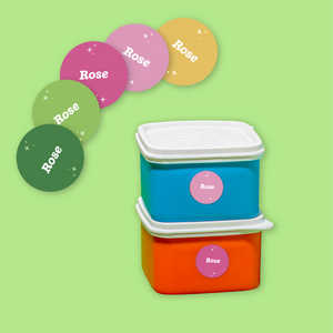 LIMITED EDITION: Popular Circle Name Labels