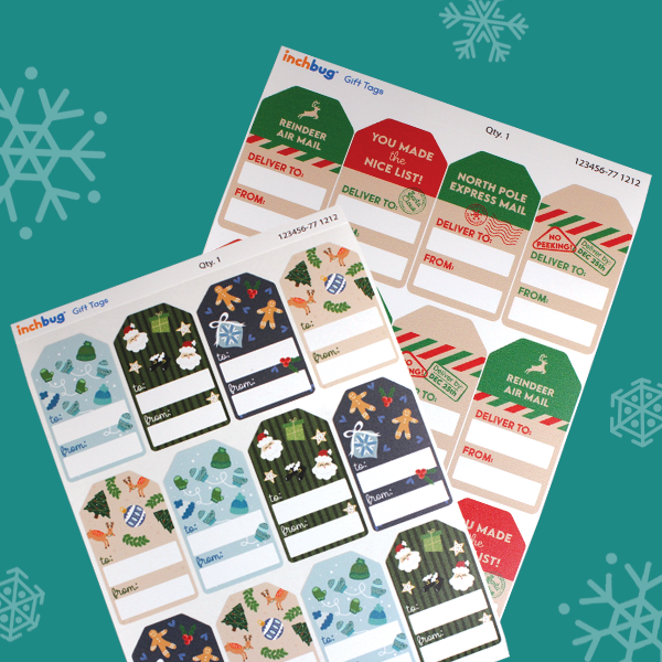 Non-Personalized Holiday Gift Tags