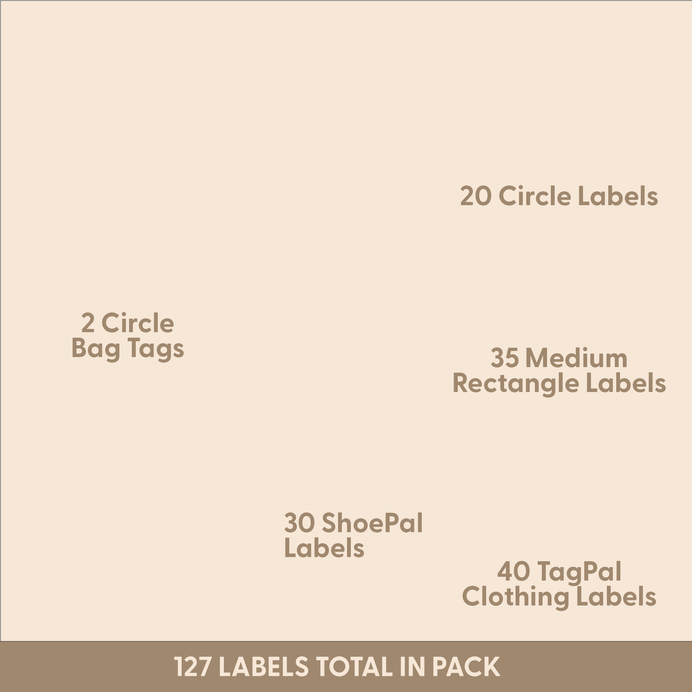Pre School Name Labels Combo Pack