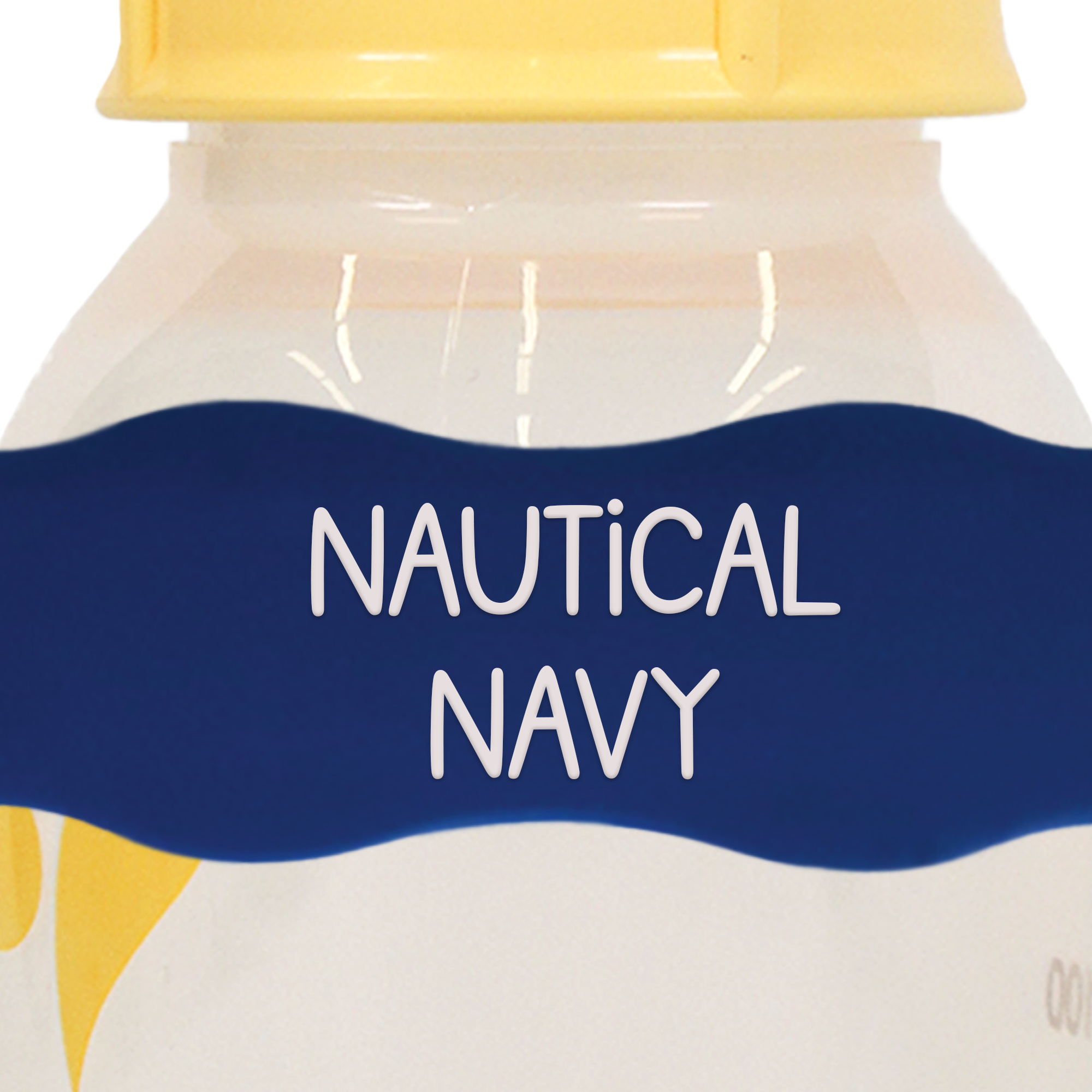 InchBug Orbit Label - Nautical Navy