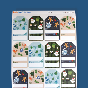 Non-Personalized Holiday Gift Tags