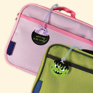 Halloween Kids Bag Tags