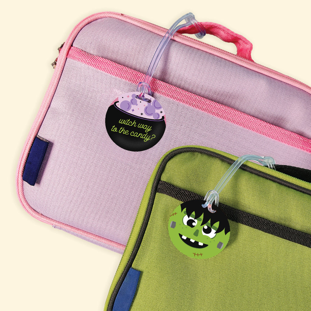 Halloween Kids Bag Tags