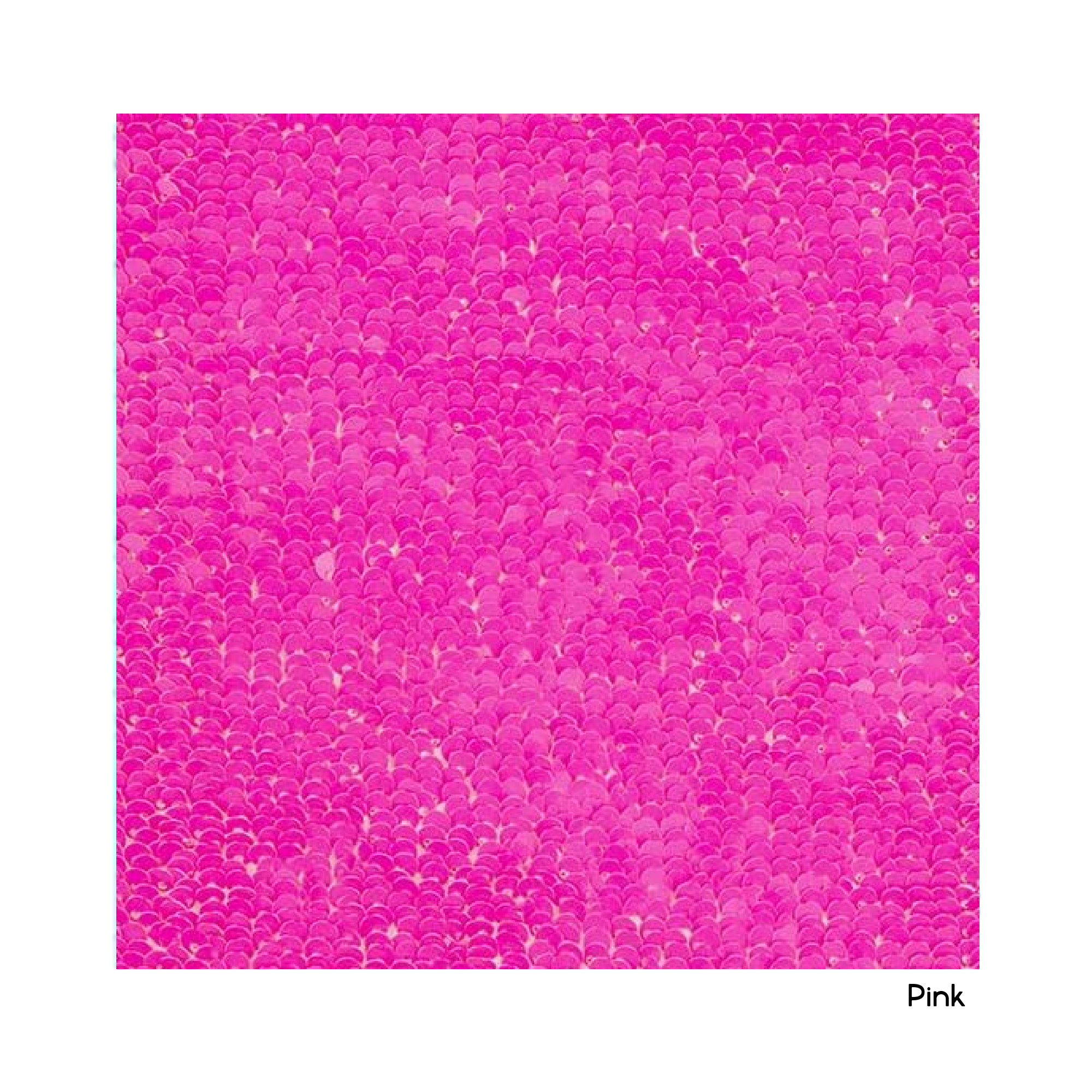 InchBug sequin pouches - close-up: pink