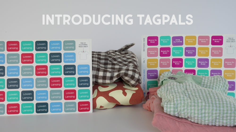 video introducing InchBug TagPal Kids Clothing Labels